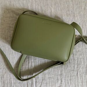 Monos Metro Crossbody Bag - Green Cactus, Vegan Leather
